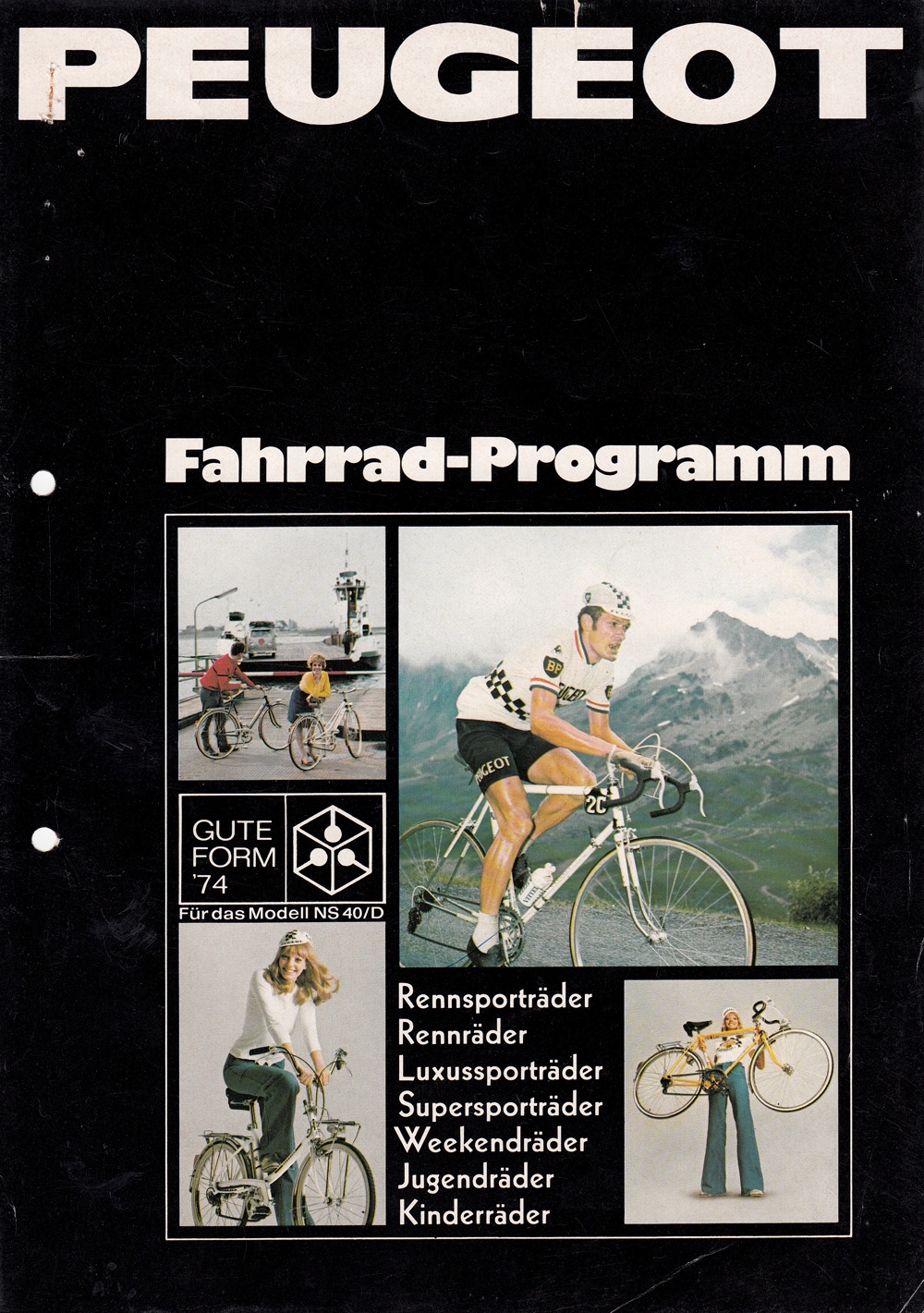 Peugeot 1975 Germany Brochures